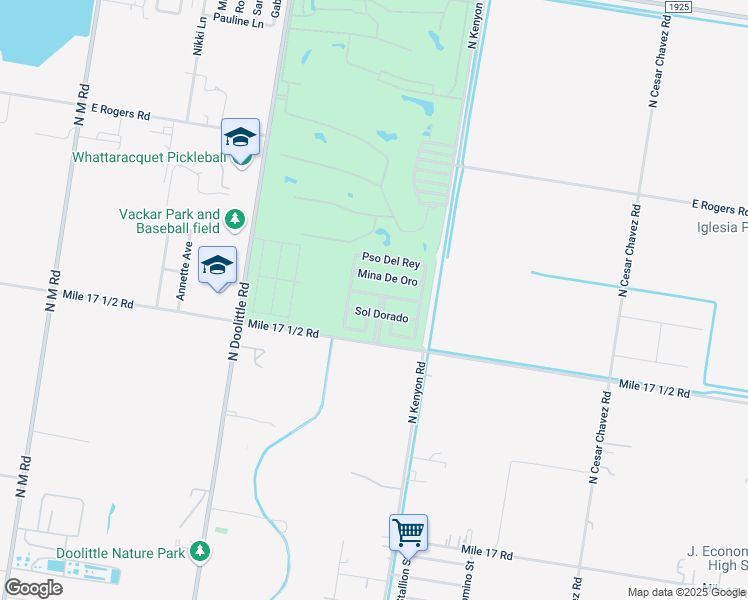 map of restaurants, bars, coffee shops, grocery stores, and more near 3526 Rancho Del Rey in Edinburg
