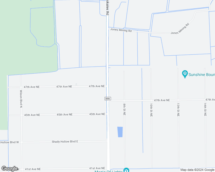 map of restaurants, bars, coffee shops, grocery stores, and more near Immokalee Road in Naples