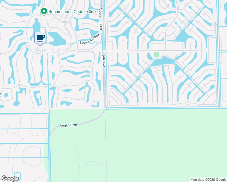 map of restaurants, bars, coffee shops, grocery stores, and more near 15020 Blue Marlin Terrace in Bonita Springs