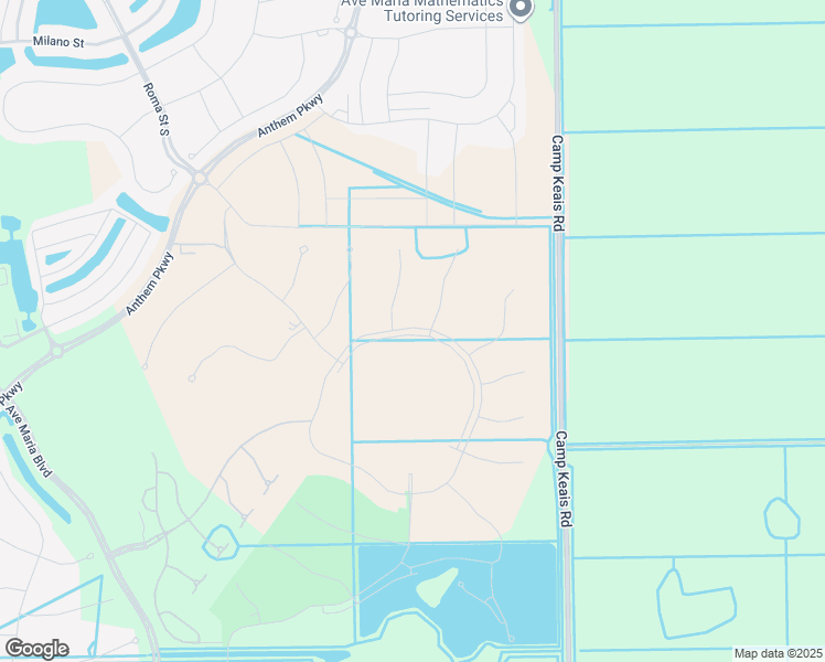 map of restaurants, bars, coffee shops, grocery stores, and more near Bellerawalk Boulevard in Ave Maria