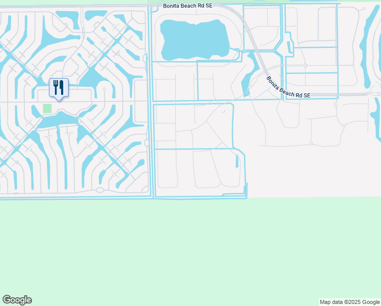 map of restaurants, bars, coffee shops, grocery stores, and more near 28575 Montecristo Loop in Bonita Springs