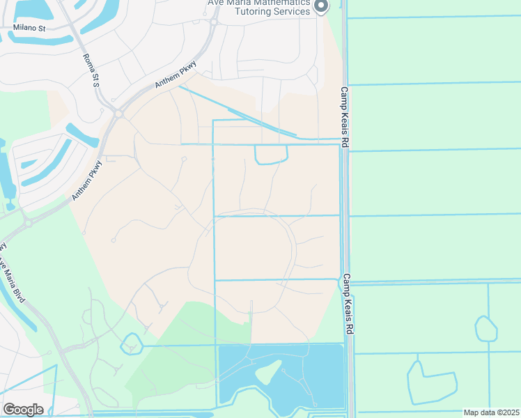 map of restaurants, bars, coffee shops, grocery stores, and more near Bellerawalk Boulevard in Ave Maria