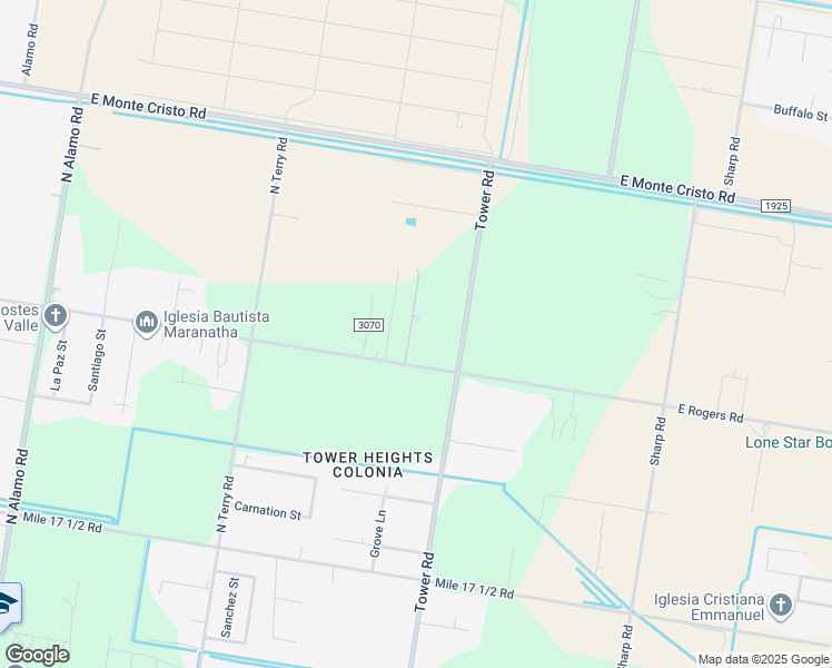 map of restaurants, bars, coffee shops, grocery stores, and more near 2831 Rios Private Road in Edinburg