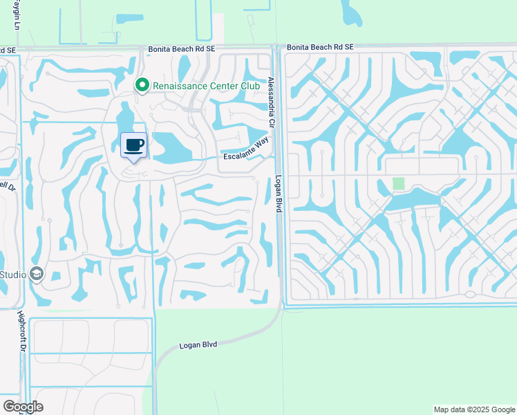 map of restaurants, bars, coffee shops, grocery stores, and more near 28545 Risorsa Place in Bonita Springs