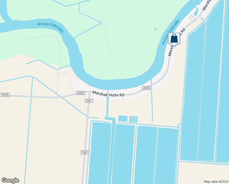 map of restaurants, bars, coffee shops, grocery stores, and more near 35493 Marshall Hutts Rd in Rio Hondo