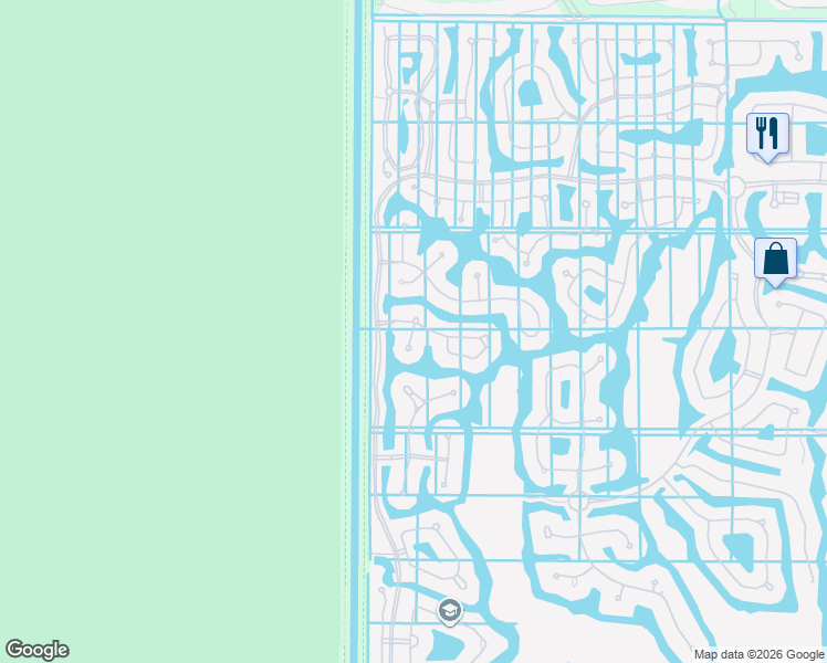 map of restaurants, bars, coffee shops, grocery stores, and more near 7490 Northwest 127th Terrace in Tamarac