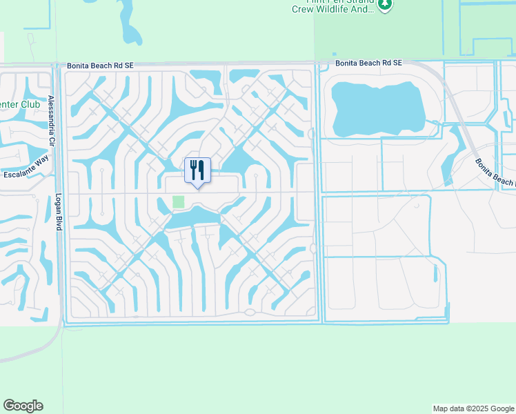 map of restaurants, bars, coffee shops, grocery stores, and more near 28329 Moray Drive in Bonita Springs
