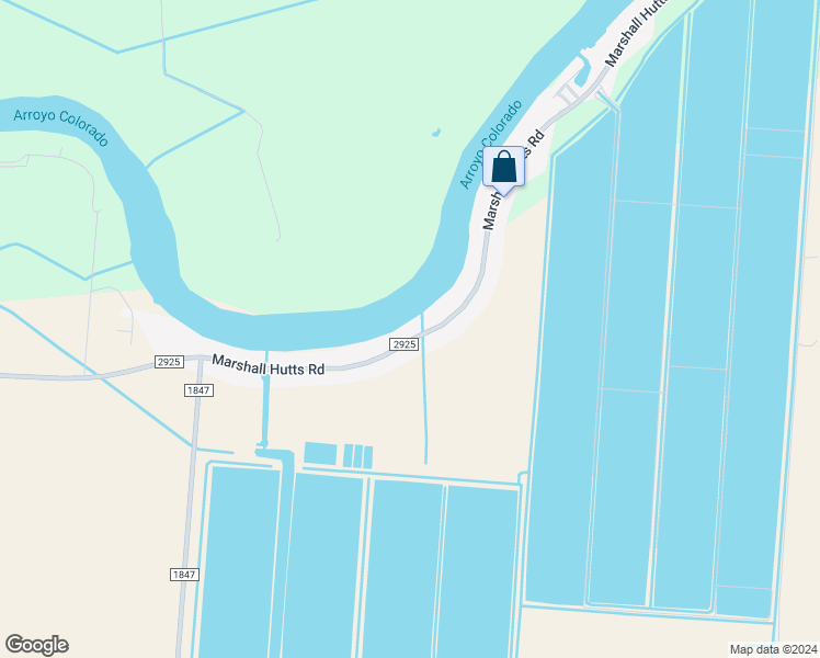 map of restaurants, bars, coffee shops, grocery stores, and more near 35729 Marshall Hutts Road in Rio Hondo