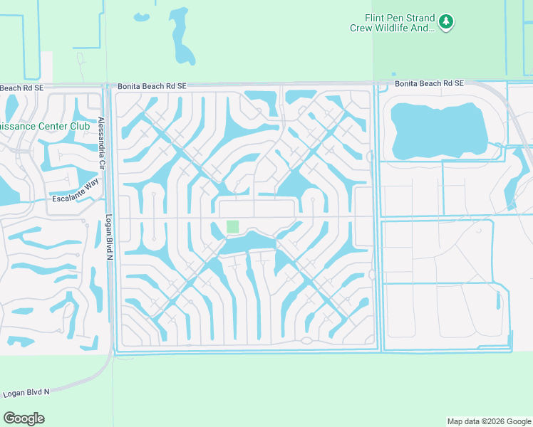 map of restaurants, bars, coffee shops, grocery stores, and more near 15308 Latitude Drive in Bonita Springs