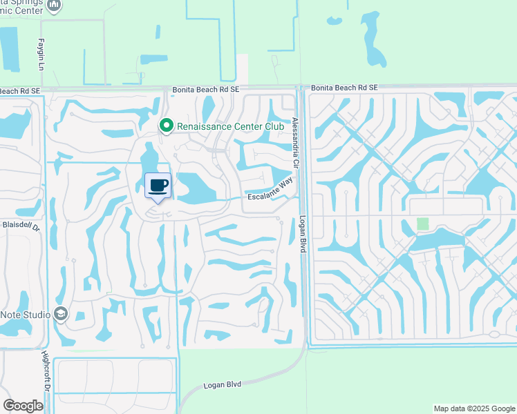 map of restaurants, bars, coffee shops, grocery stores, and more near 28647 Alessandria Circle in Bonita Springs