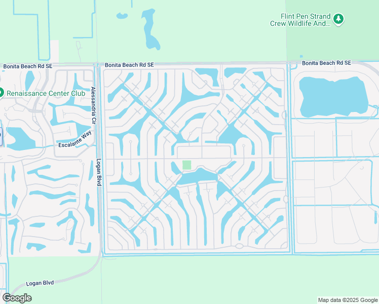 map of restaurants, bars, coffee shops, grocery stores, and more near 15234 Latitude Drive in Bonita Springs