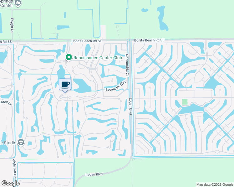 map of restaurants, bars, coffee shops, grocery stores, and more near 28679 Alessandria Circle in Bonita Springs