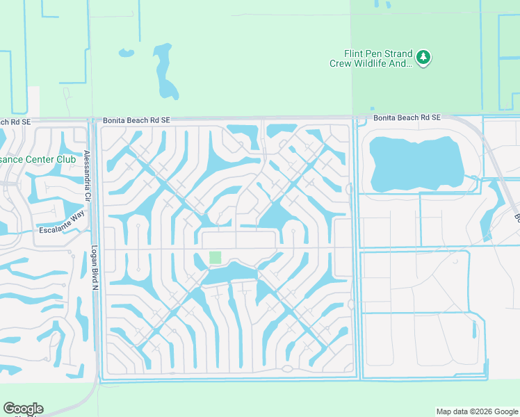 map of restaurants, bars, coffee shops, grocery stores, and more near 15335 Bonefish Trail in Bonita Springs