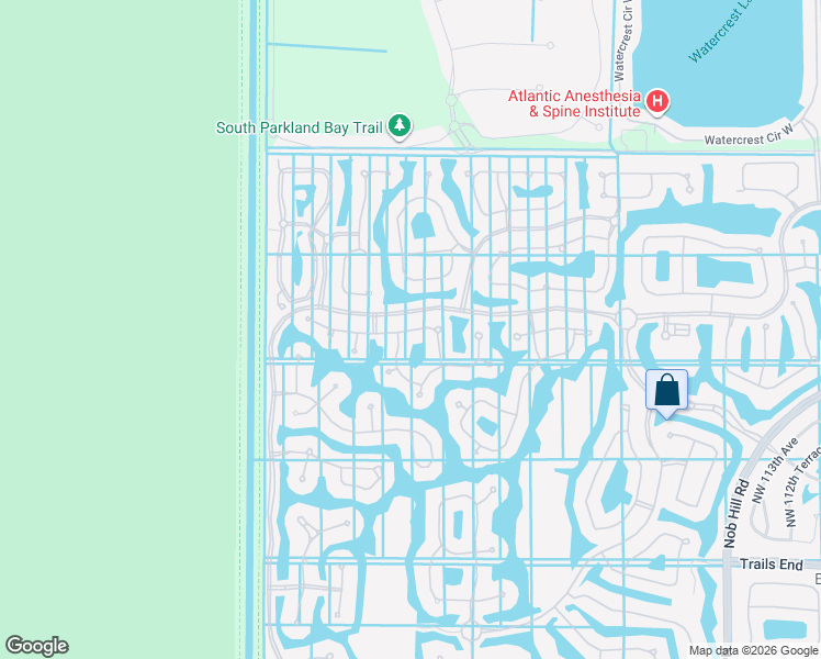 map of restaurants, bars, coffee shops, grocery stores, and more near 12451 Northwest 78th Manor in Tamarac
