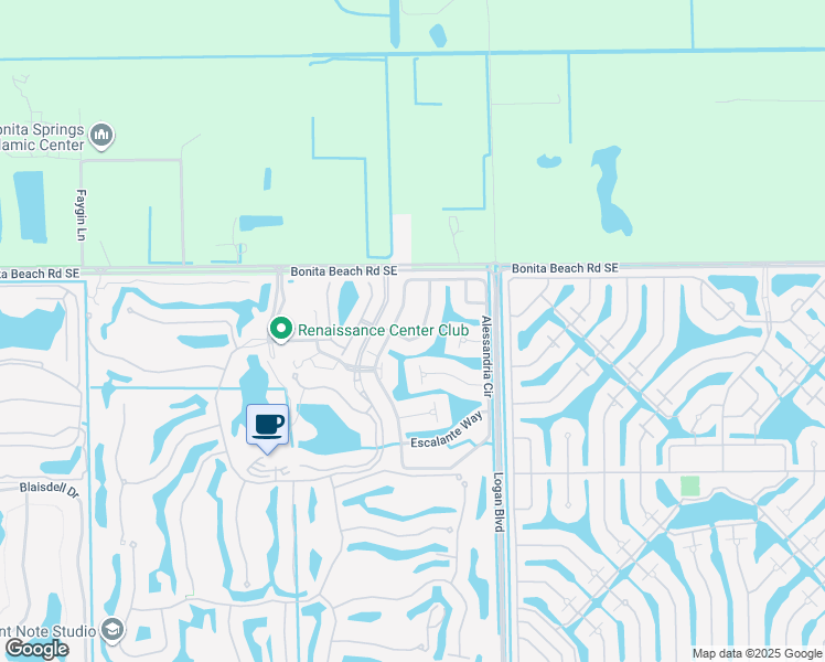 map of restaurants, bars, coffee shops, grocery stores, and more near 28096 Boccaccio Way in Bonita Springs
