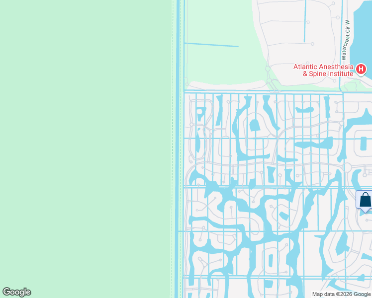 map of restaurants, bars, coffee shops, grocery stores, and more near 7987 Northwest 128th Lane in Parkland