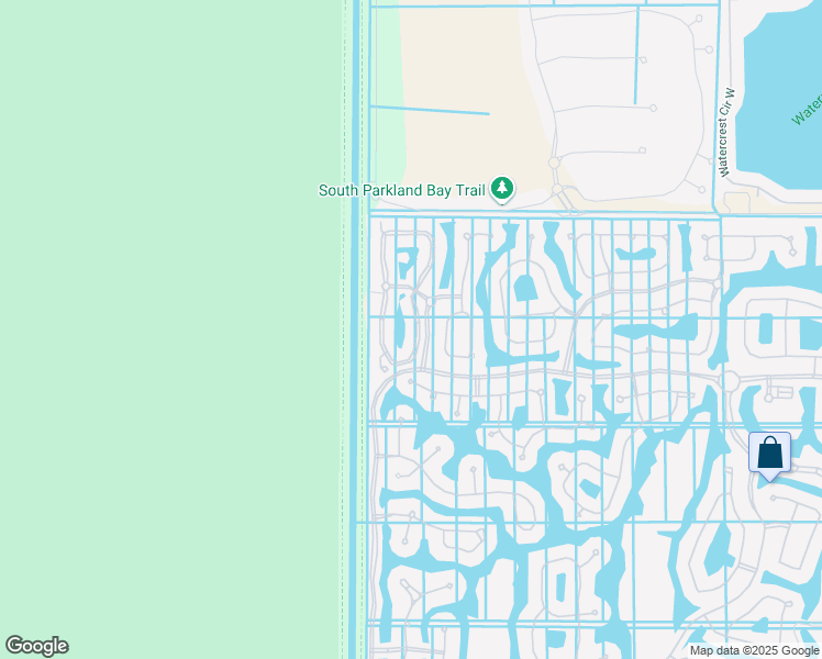 map of restaurants, bars, coffee shops, grocery stores, and more near 8109 Northwest 127th Lane in Parkland