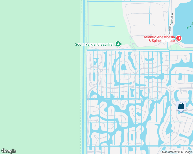 map of restaurants, bars, coffee shops, grocery stores, and more near 8037 Northwest 127th Lane in Parkland