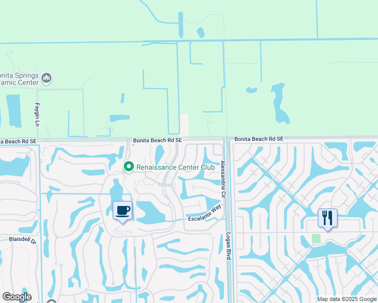map of restaurants, bars, coffee shops, grocery stores, and more near 29011 Alessandria Circle in Bonita Springs