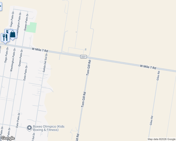 map of restaurants, bars, coffee shops, grocery stores, and more near in Citrus City