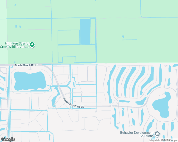 map of restaurants, bars, coffee shops, grocery stores, and more near 16750 Bonita Beach Road Southeast in Bonita Springs