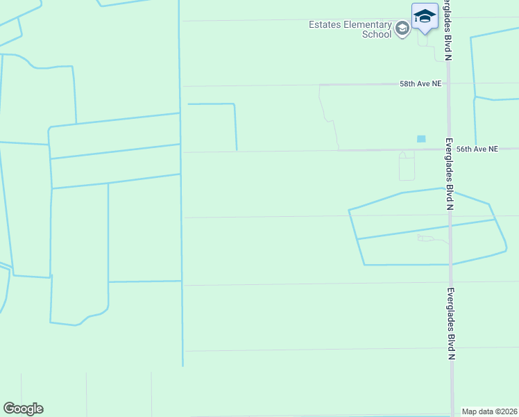 map of restaurants, bars, coffee shops, grocery stores, and more near 2507 54th Avenue Northeast in Naples