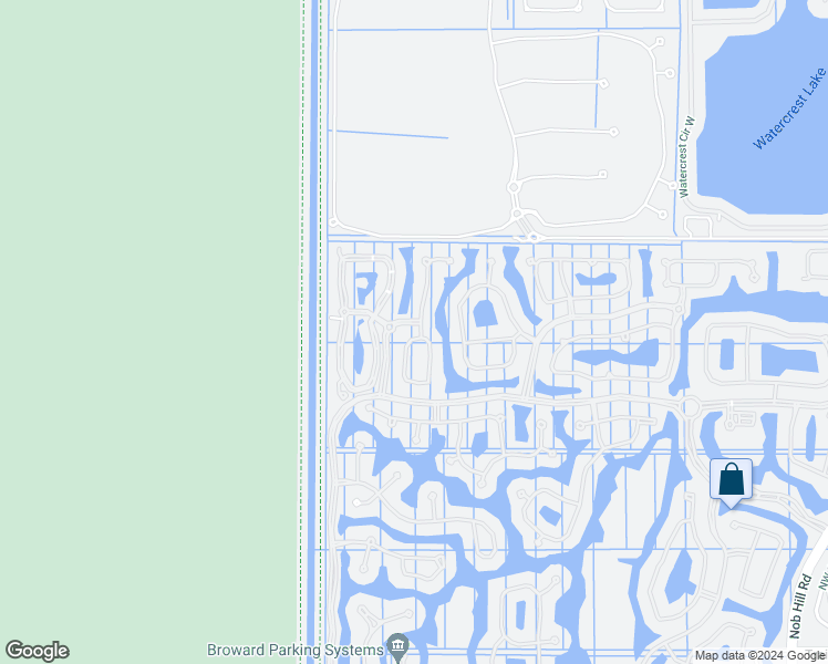 map of restaurants, bars, coffee shops, grocery stores, and more near 8100 Northwest 126th Terrace in Tamarac