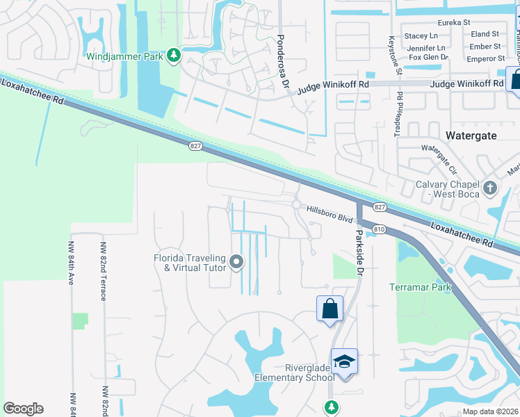 map of restaurants, bars, coffee shops, grocery stores, and more near 7476 Seacoast Drive in Parkland