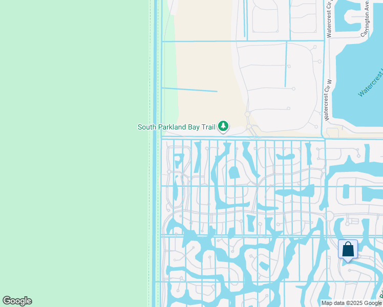 map of restaurants, bars, coffee shops, grocery stores, and more near 8225 Northwest 127th Lane in Parkland
