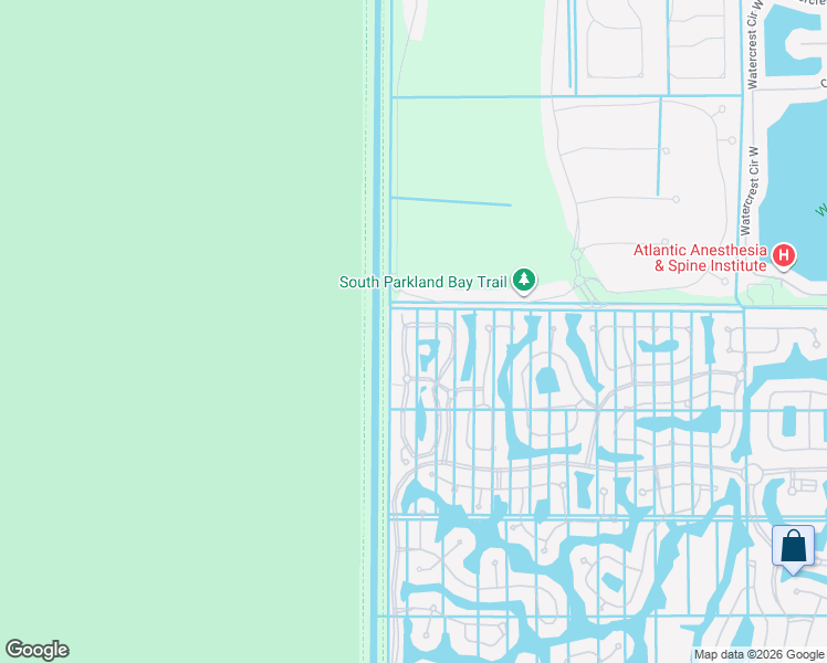 map of restaurants, bars, coffee shops, grocery stores, and more near 8238 Northwest 128th Lane in Parkland
