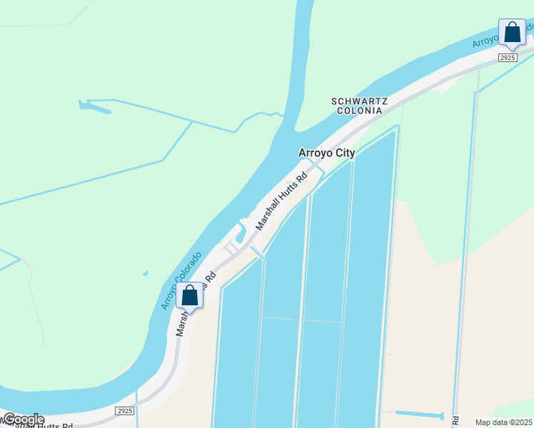 map of restaurants, bars, coffee shops, grocery stores, and more near 36383-36385 Marshall Hutts Rd in Rio Hondo