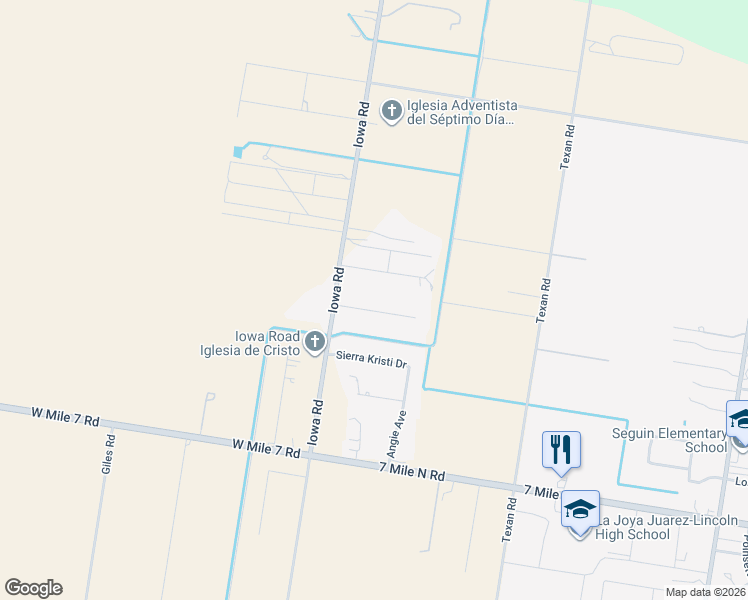 map of restaurants, bars, coffee shops, grocery stores, and more near 8212 Cardinal Delta Road in Mission