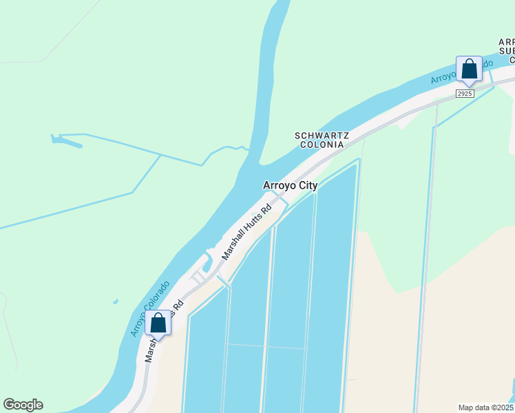 map of restaurants, bars, coffee shops, grocery stores, and more near 36383-36385 Marshall Hutts Rd in Rio Hondo