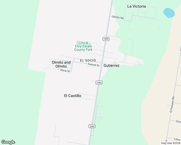 map of restaurants, bars, coffee shops, grocery stores, and more near 24 Antonio Solis Lane in Rio Grande City