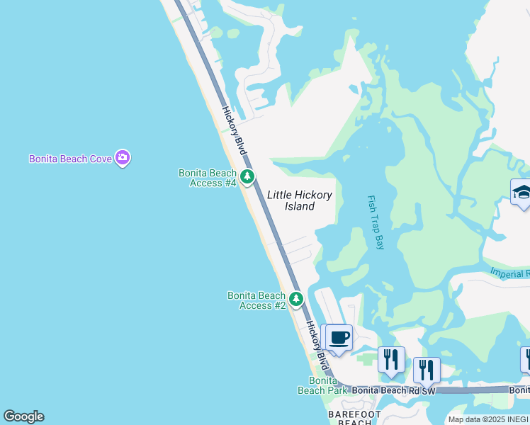 map of restaurants, bars, coffee shops, grocery stores, and more near 27380 County Road 865 in Bonita Springs