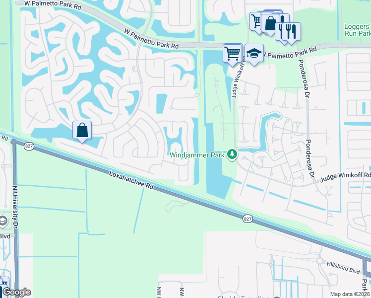 map of restaurants, bars, coffee shops, grocery stores, and more near 22477 Swordfish Drive in Boca Raton