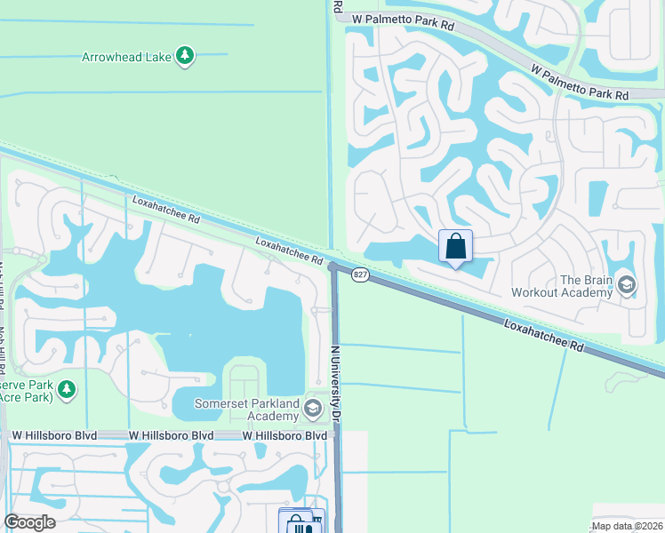 map of restaurants, bars, coffee shops, grocery stores, and more near 11997 Loxahatchee Road in Pompano Beach