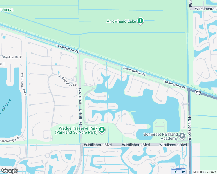 map of restaurants, bars, coffee shops, grocery stores, and more near 10211 Peninsula Place in Parkland