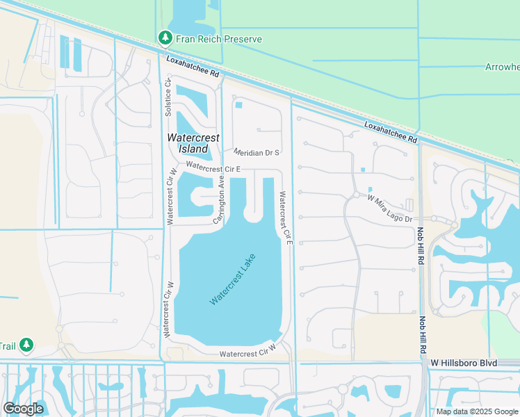 map of restaurants, bars, coffee shops, grocery stores, and more near 9020 Vista Way in Parkland