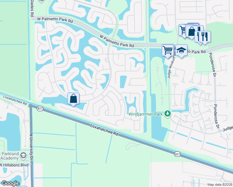 map of restaurants, bars, coffee shops, grocery stores, and more near 22454 Sea Bass Drive in Boca Raton