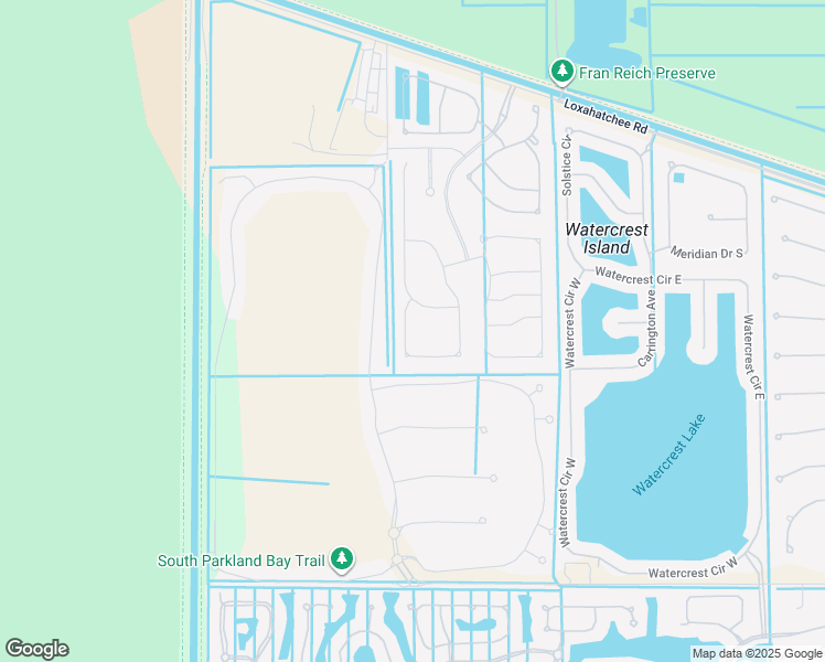 map of restaurants, bars, coffee shops, grocery stores, and more near 8898 Bastille Circle East in Parkland