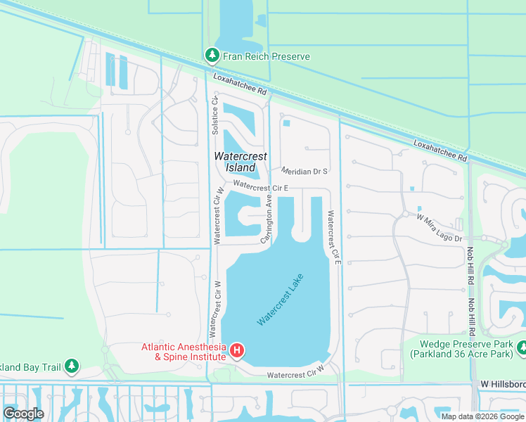 map of restaurants, bars, coffee shops, grocery stores, and more near 8945 Carrington Avenue in Tamarac