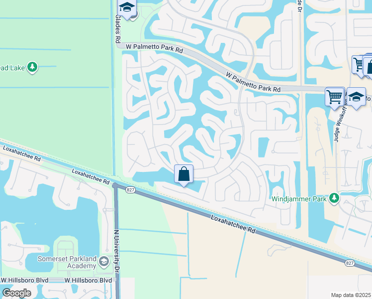map of restaurants, bars, coffee shops, grocery stores, and more near 22328 Siesta Key Drive in Boca Raton