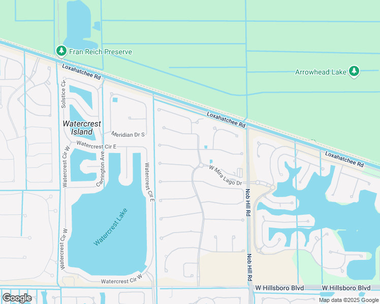 map of restaurants, bars, coffee shops, grocery stores, and more near 10740 Pacifica Way in Parkland