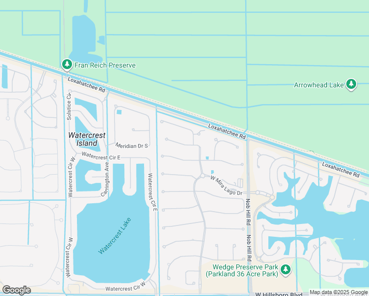 map of restaurants, bars, coffee shops, grocery stores, and more near 10780 Windward St in Parkland
