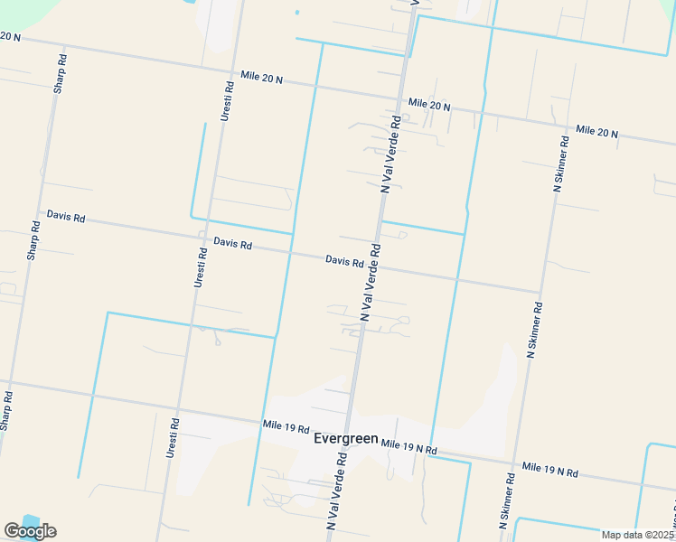 map of restaurants, bars, coffee shops, grocery stores, and more near 15307 Davis Road in Edinburg