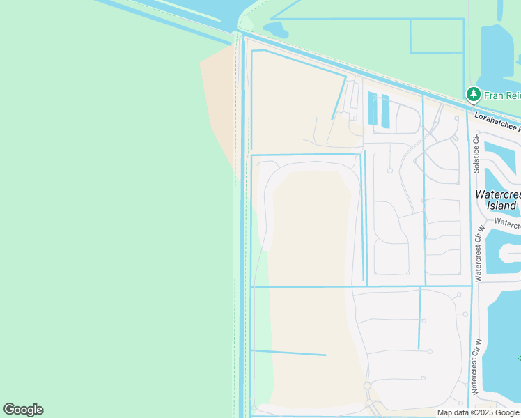 map of restaurants, bars, coffee shops, grocery stores, and more near 9165 West Parkland Bay Trail in Coral Springs