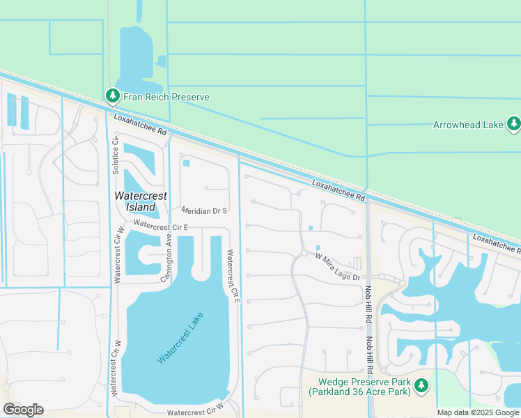 map of restaurants, bars, coffee shops, grocery stores, and more near 10880 Windward St in Parkland