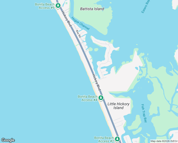 map of restaurants, bars, coffee shops, grocery stores, and more near 26884 Hickory Boulevard in Bonita Springs