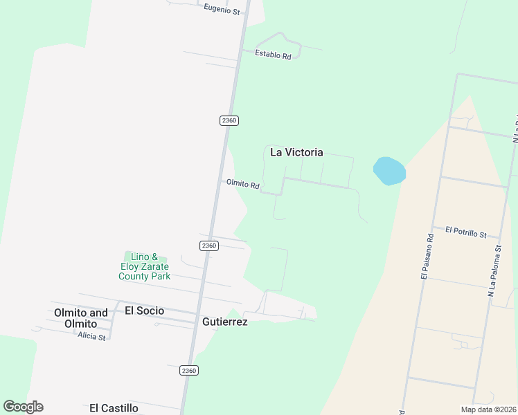 map of restaurants, bars, coffee shops, grocery stores, and more near 60 Olmito Road in Rio Grande City